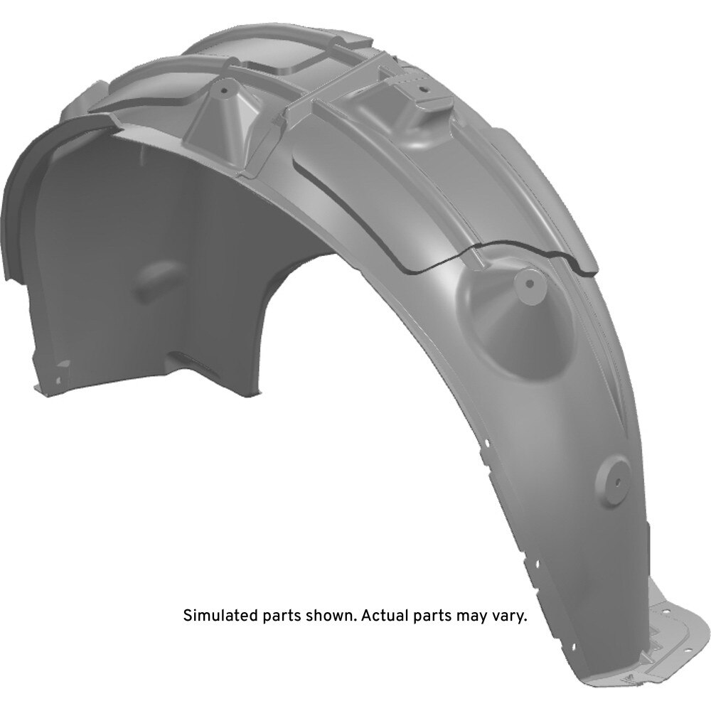 GM Genuine Parts Rear Drivers Side Wheelhouse Liner