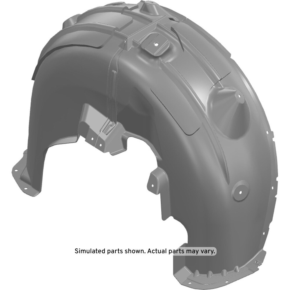 GM Genuine Parts Rear Passenger Side Wheelhouse Liner