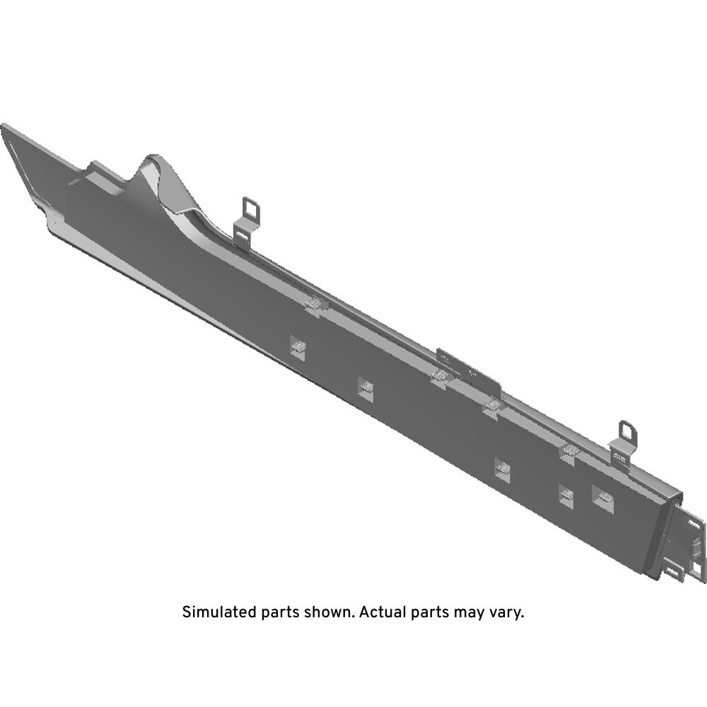 GM Genuine Parts Lily Green Pearl Front Floor Console Passenger Side Extension Panel