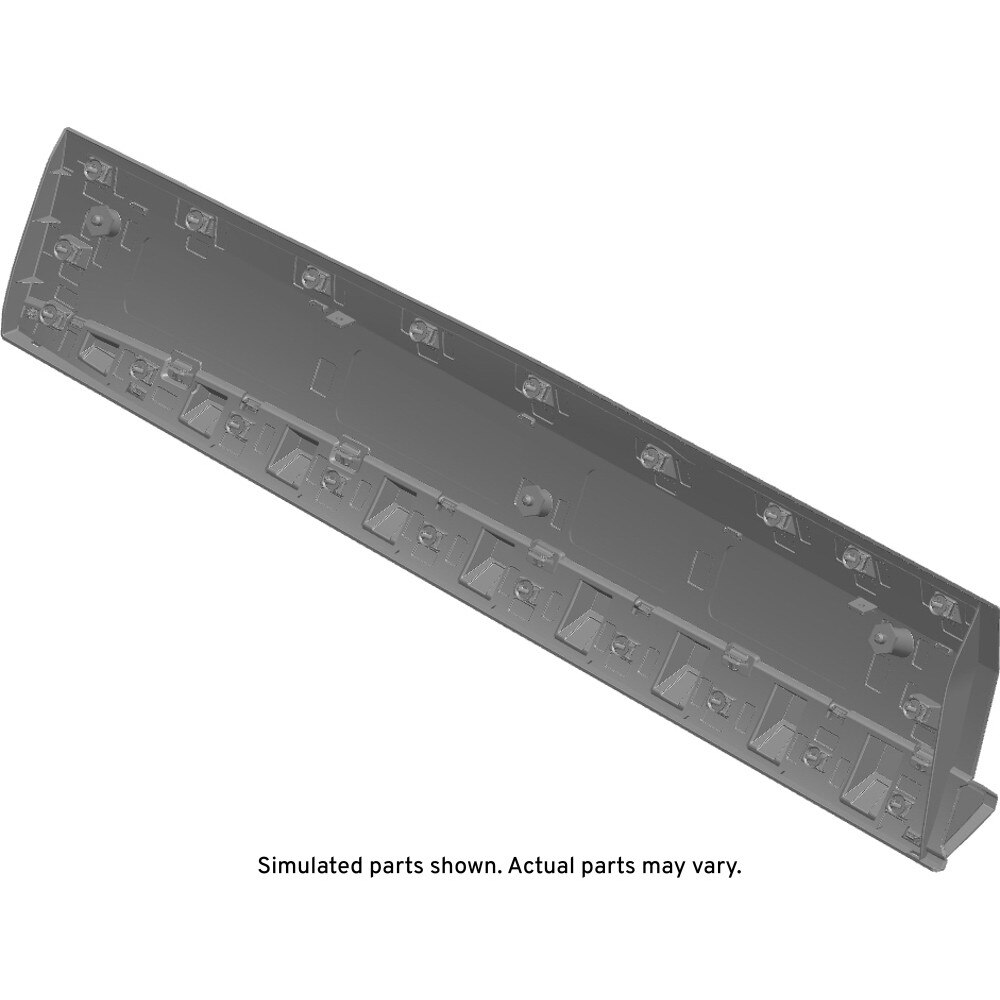 GM Genuine Parts Front Passenger Side Door Molding