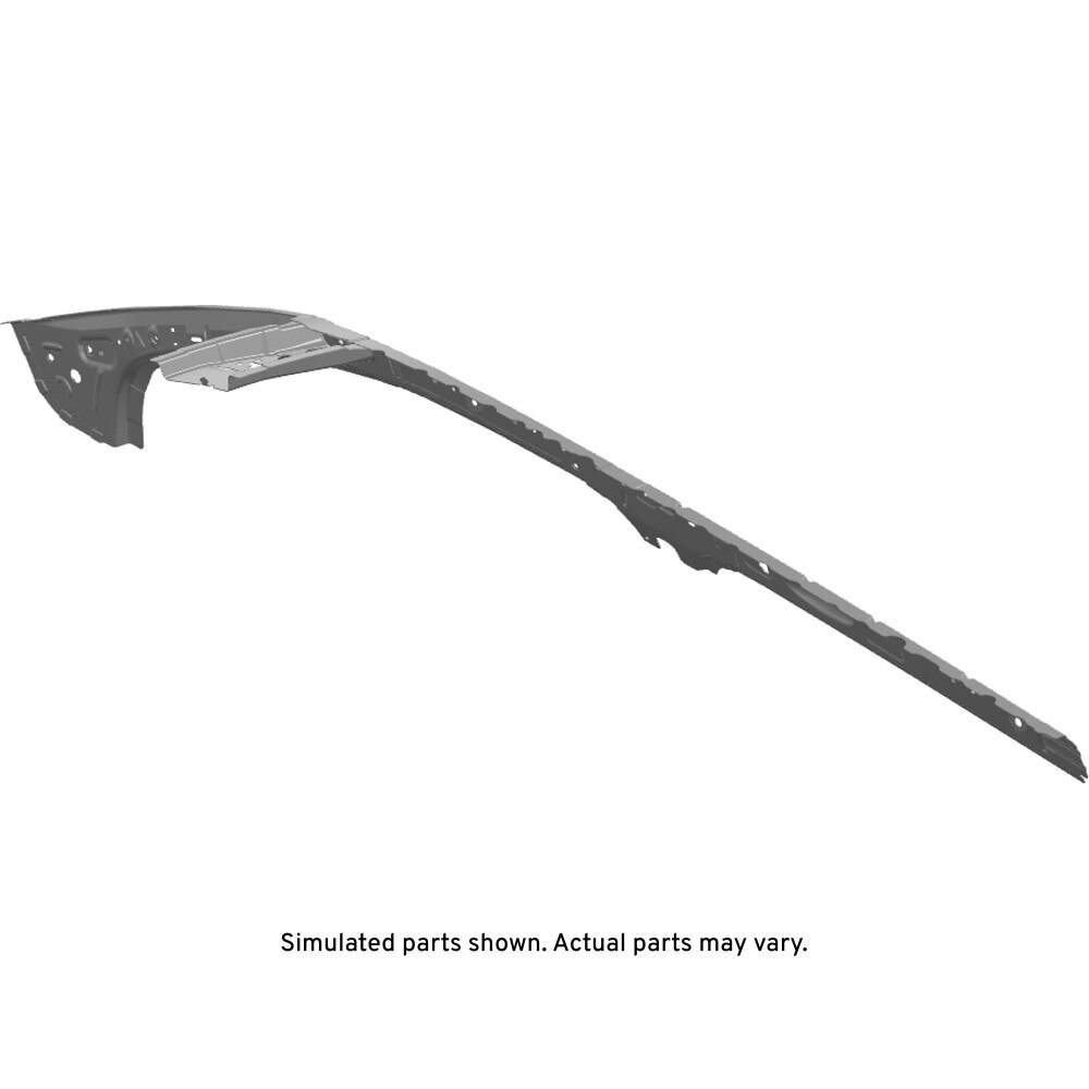 GM Genuine Parts Passenger Side Roof Inner Seat Rail