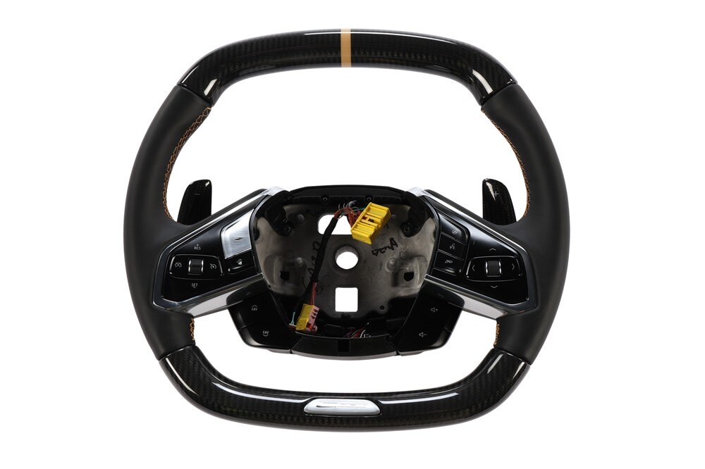 GM Genuine Parts Exposed Carbon Fiber Steering Wheel