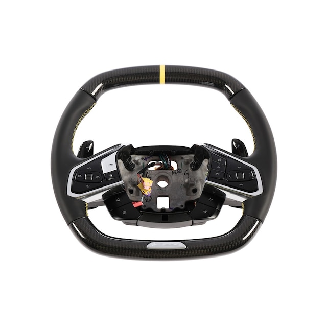 GM Genuine Parts Exposed Carbon Fiber Steering Wheel