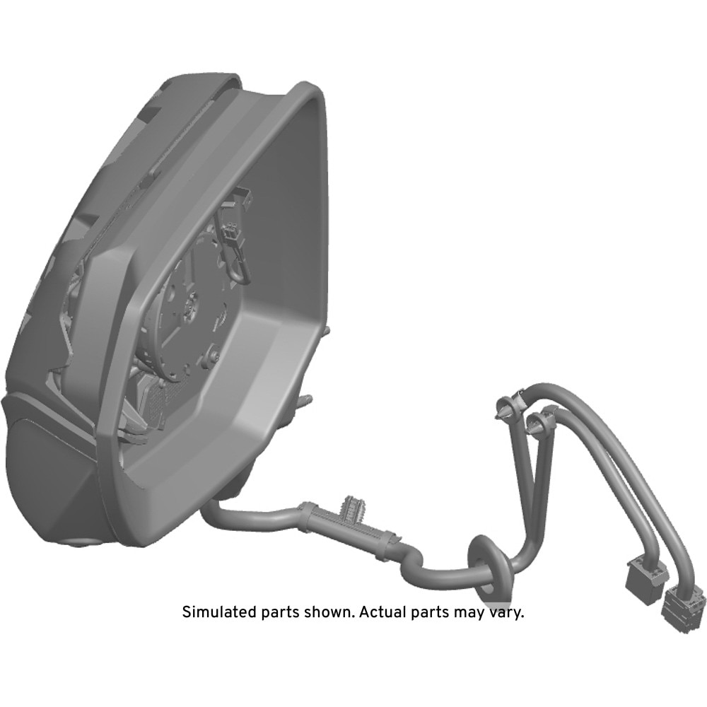 GM Genuine Parts Driver Side Door Mirror Housing