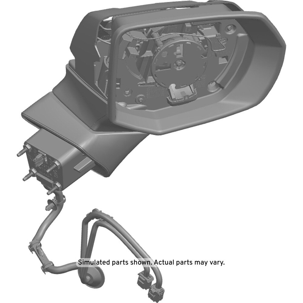 GM Genuine Parts Passenger Side Door Mirror Housing