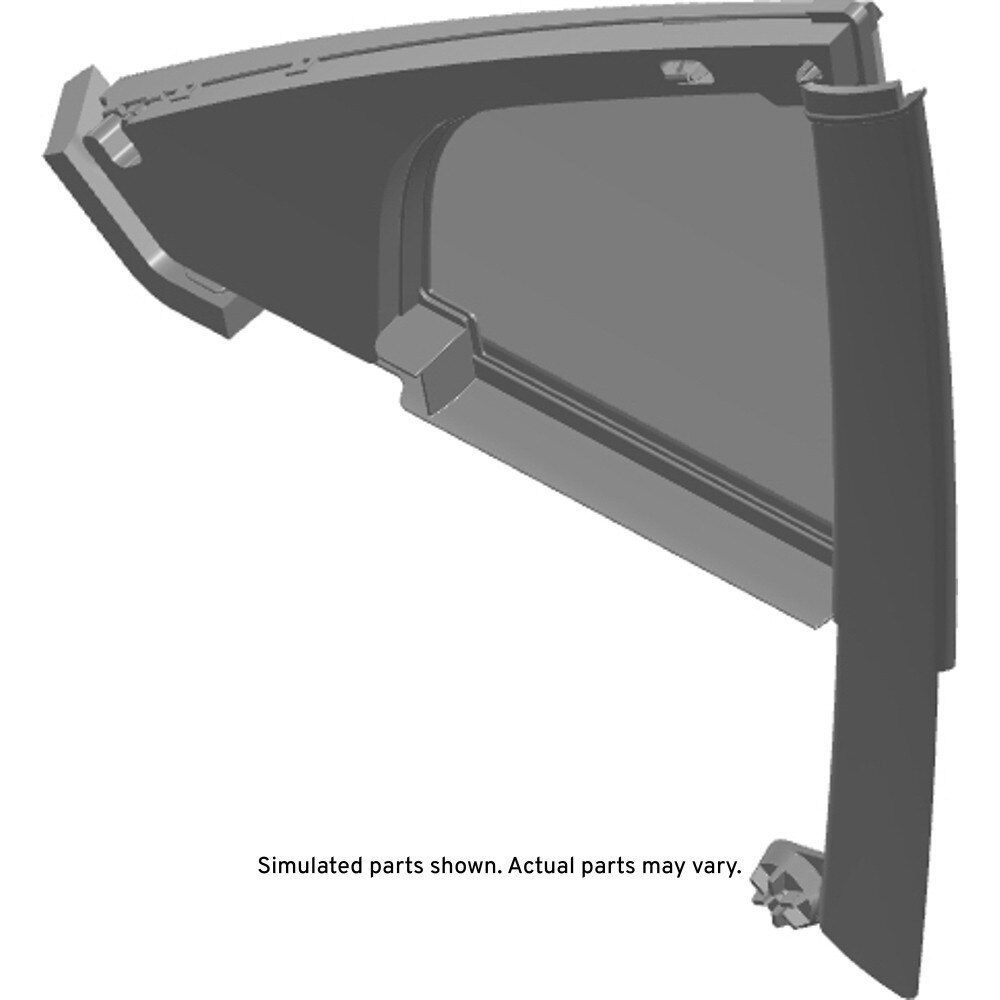 GM Genuine Parts Front Passenger Side Door Window