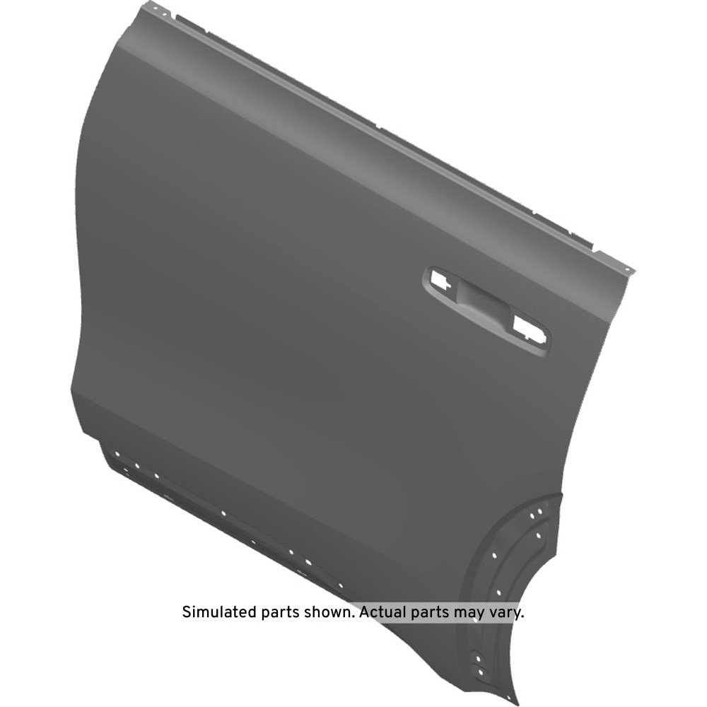 GM Genuine Parts Rear Driver Side Door Outer Panel