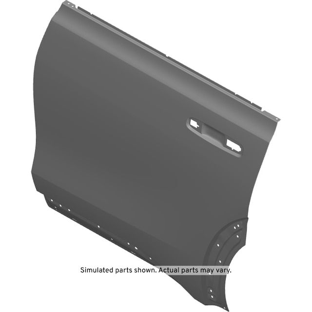 GM Genuine Parts Rear Driver Side Door Outer Panel