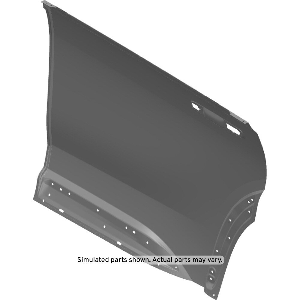 GM Genuine Parts Rear Passenger Side Door Outer Panel