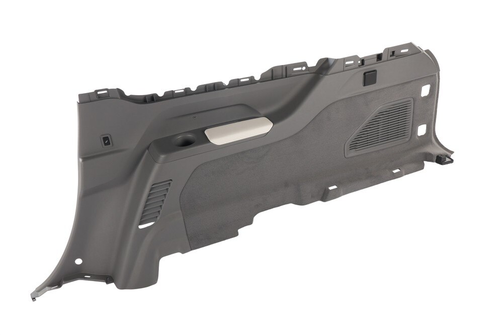 GM Genuine Parts Medium Dark Cinder Passenger Side Quarter Lower Rear Trim Panel