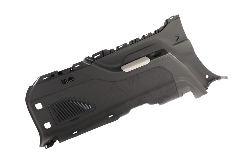 GM Genuine Parts Medium Dark Cinder Driver Side Quarter Lower Rear Trim Panel