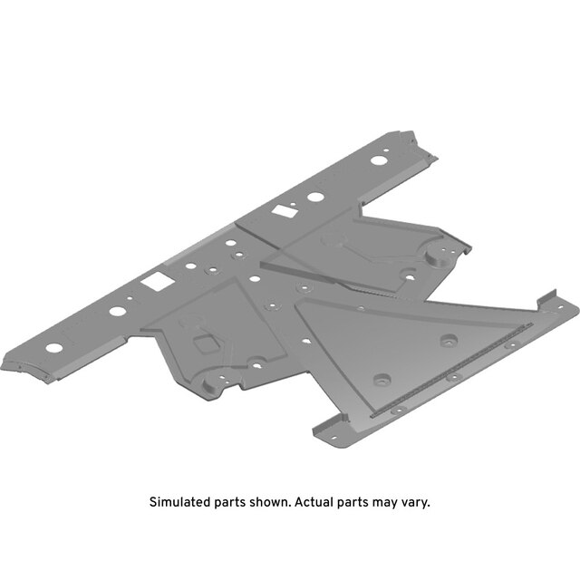 GM Genuine Parts Underbody Rear Air Deflector
