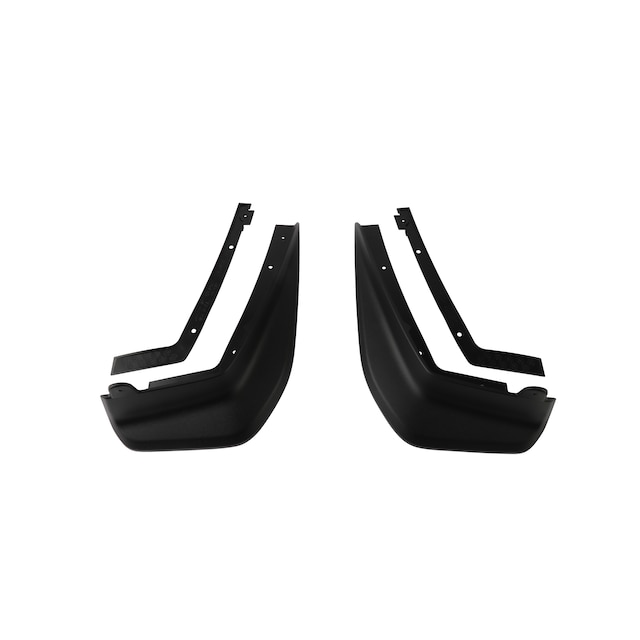 Front Splash Guards Molded in Black