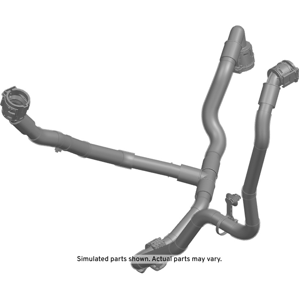 GM Genuine Parts Auxiliary Heater Outlet Hose