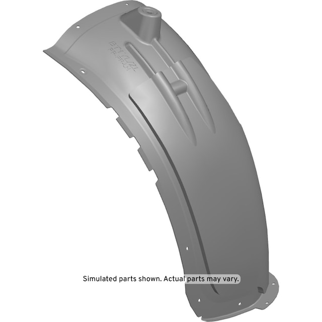GM Genuine Parts Rear Driver Side Wheelhouse Panel Rear Liner