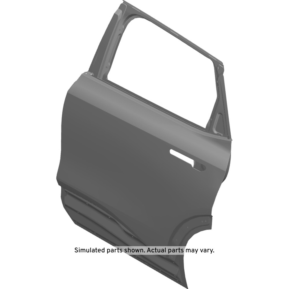 GM Genuine Parts Rear Driver Side Door