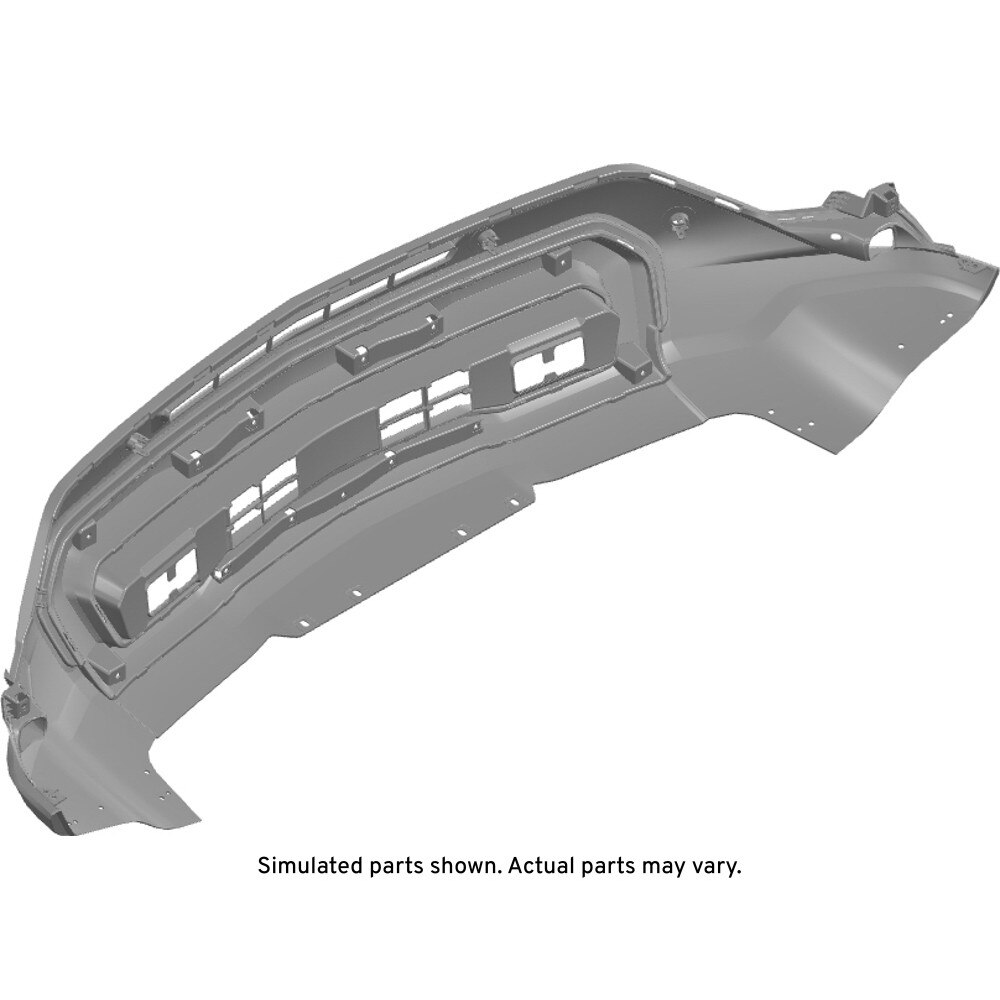 GM Genuine Parts Front Passenger Side Bumper Lower Fascia