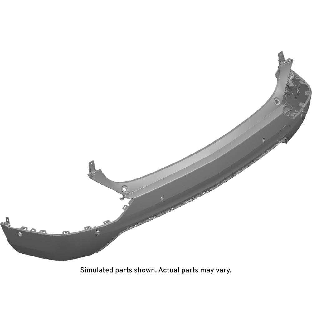 GM Genuine Parts Primed Rear Bumper Lower Fascia