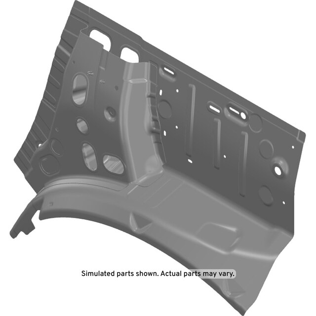 GM Genuine Parts Air Transfer Driver Side Quarter Inner Lower Panel
