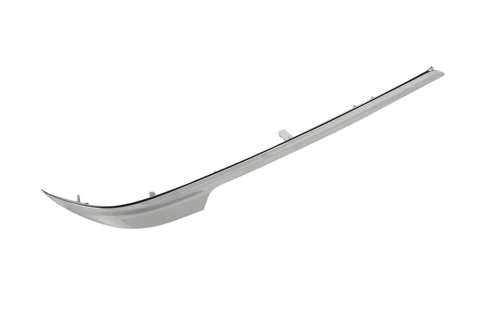 GM Genuine Parts Galvano Silver Passenger Side Door Mirror Housing Cover Molding