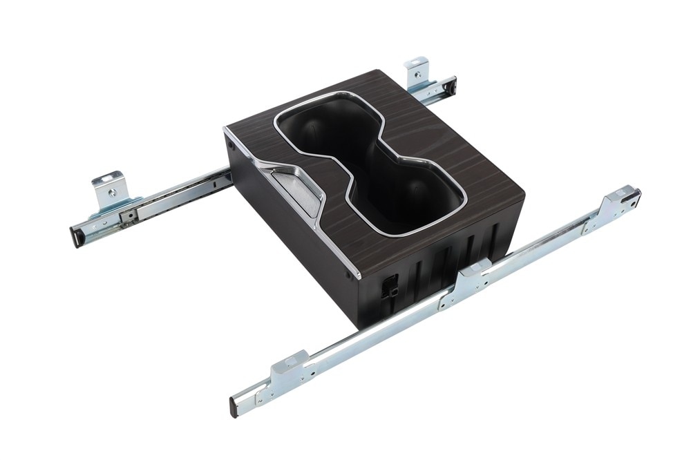 GM Genuine Parts Backen Black Front Floor Console Cup Holder