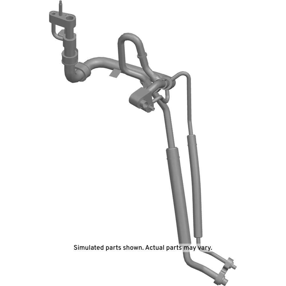 GM Genuine Parts Air Conditioning Refrigerant Heat Exchanger