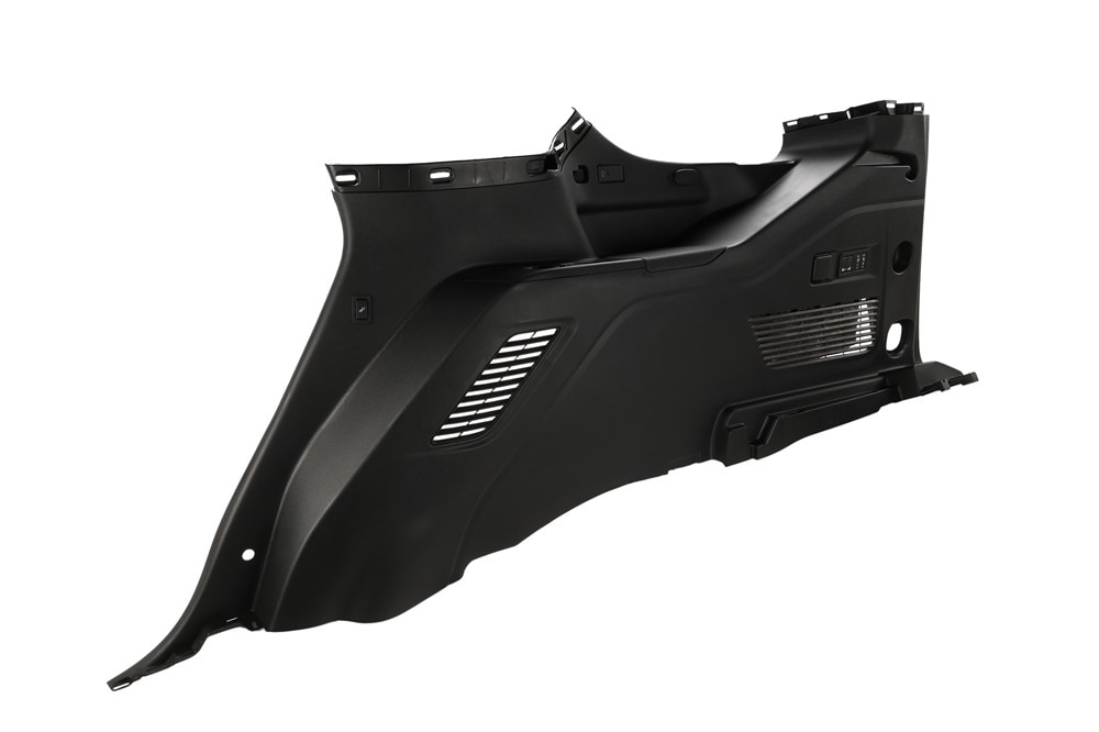 GM Genuine Parts Jet Black Passenger Side Air Transfer Panel