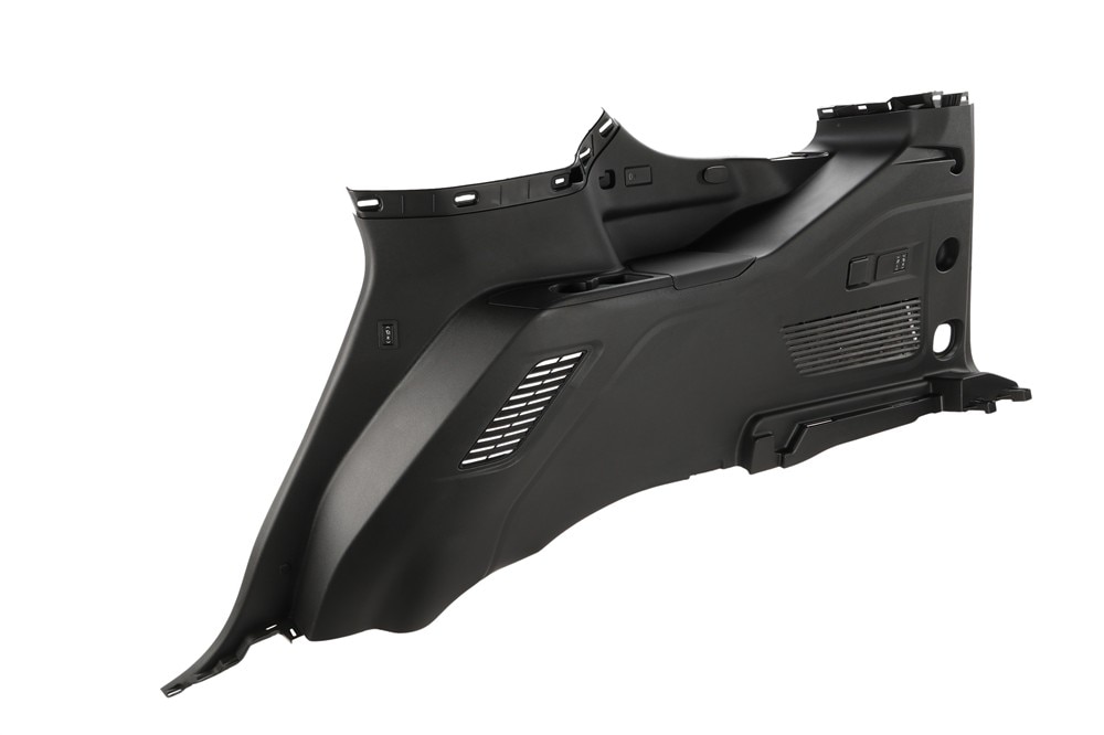 GM Genuine Parts Jet Black Quarter Lower Rear Passenger Side Trim Panel