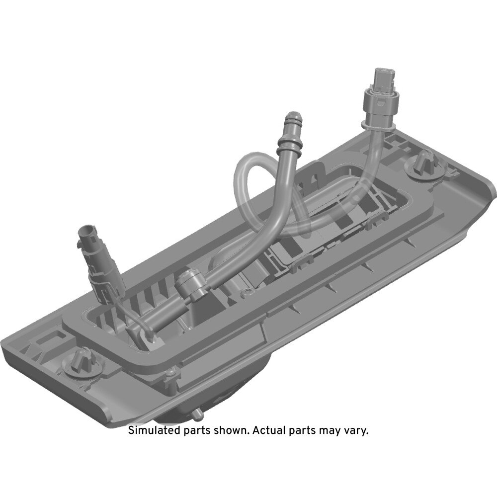 GM Genuine Parts Rear Closure Fixed Handle Applique