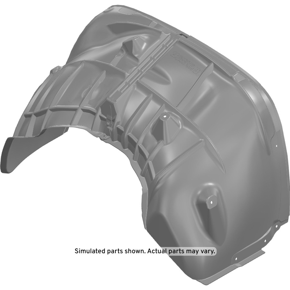 GM Genuine Parts Air Transfer Front Passenger Side Wheelhouse Liner