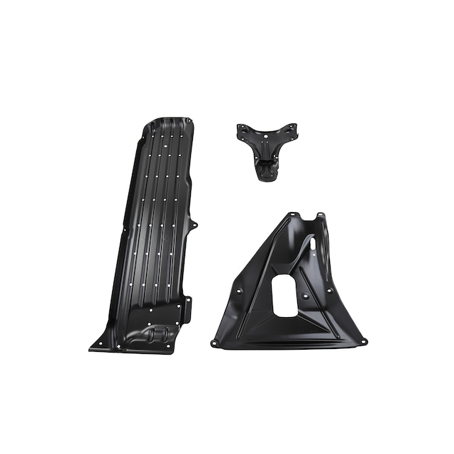 Underbody Skid Shield Package in Black