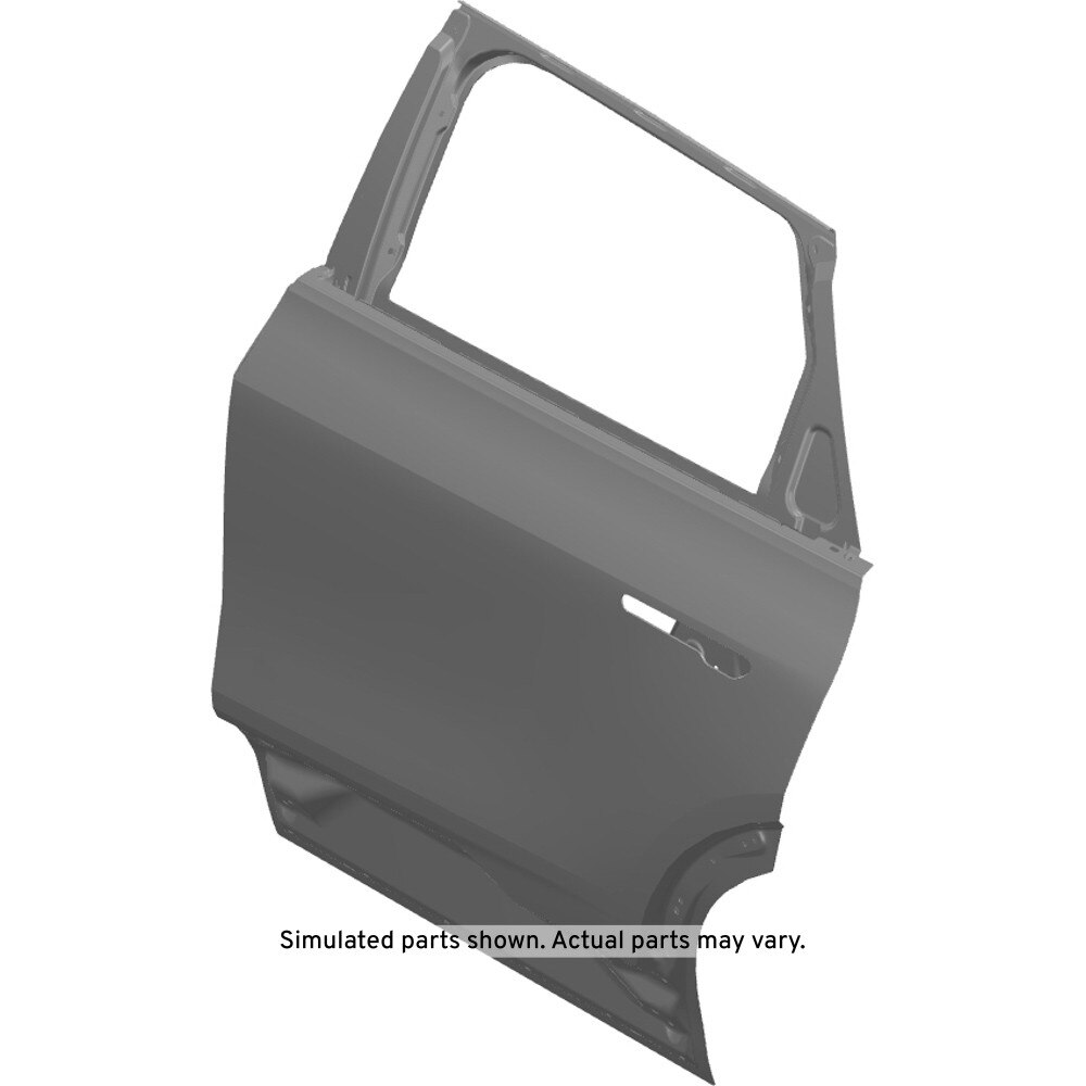 GM Genuine Parts Rear Driver Side Door