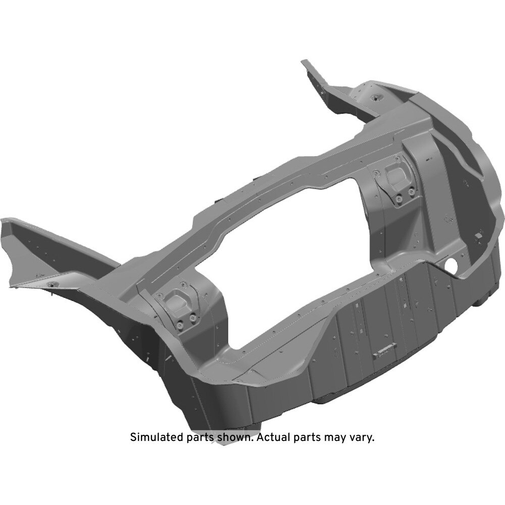 GM Genuine Parts Air Transfer Rear Compartment Panel