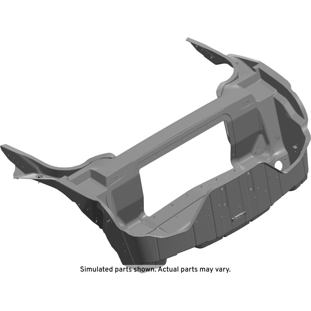 GM Genuine Parts Air Transfer Rear Compartment Panel