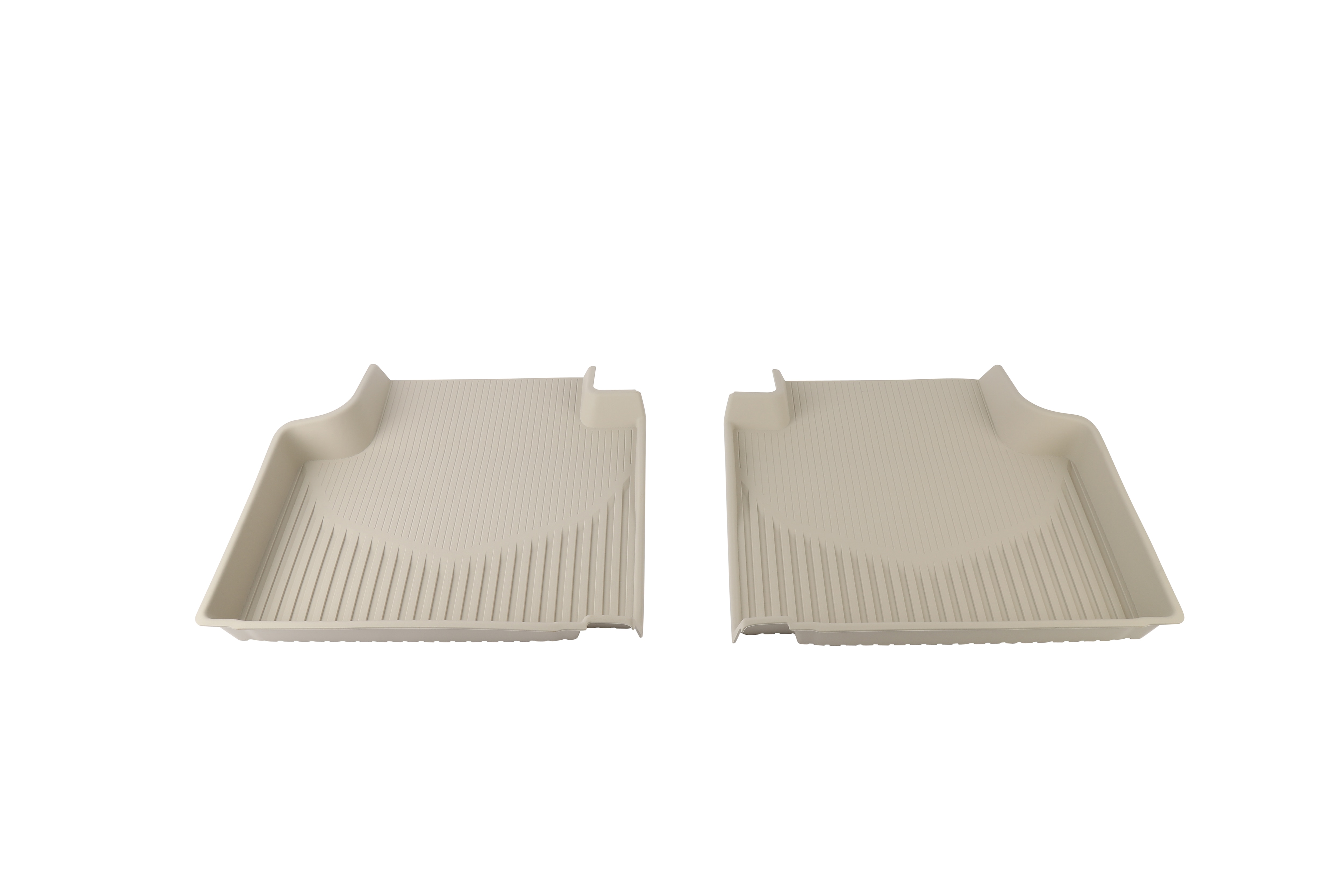Second-Row Premium All-Weather Floor Liners in Whisper Beige (for Models with Executive Seating)