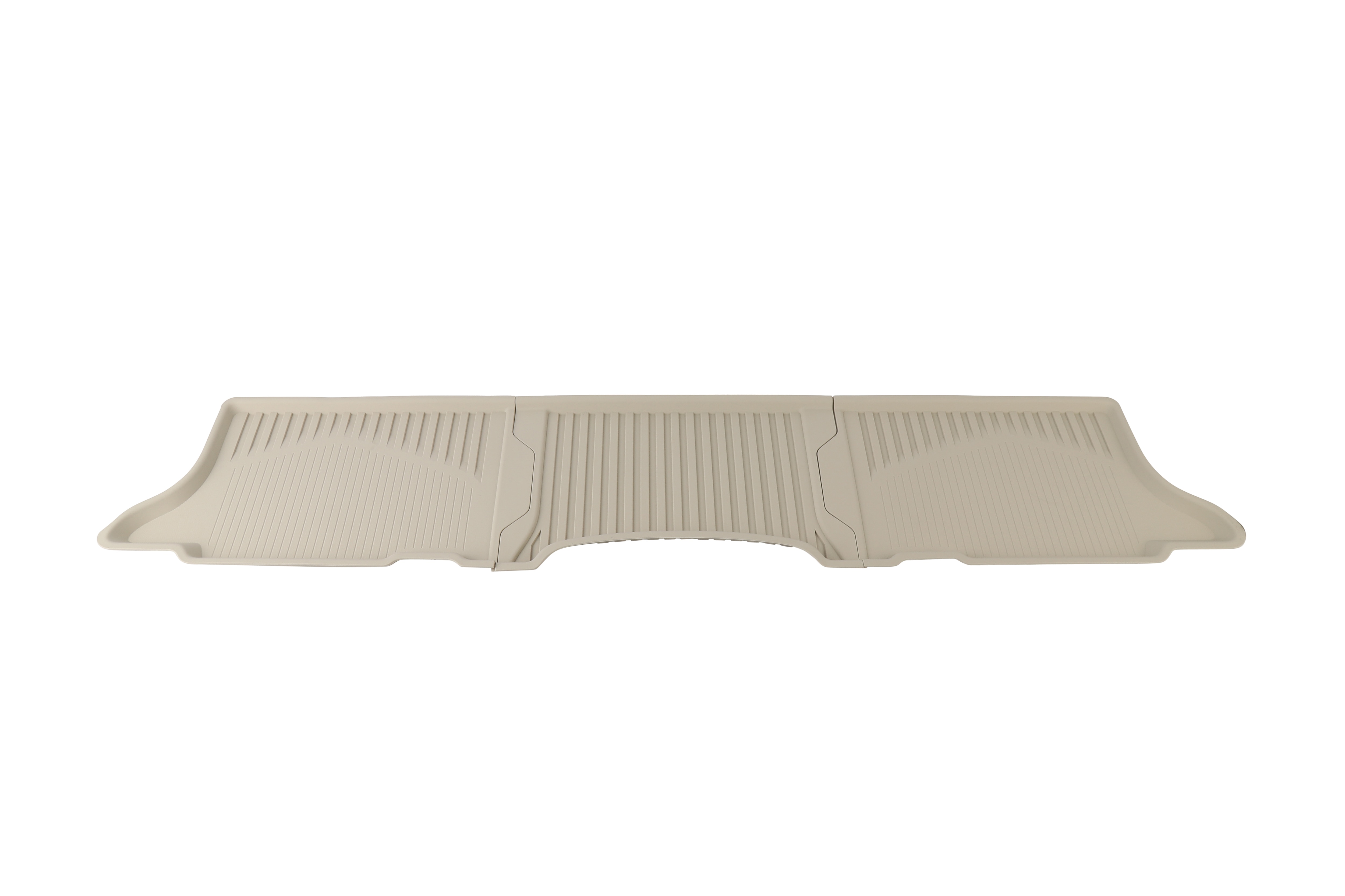 Third-Row Interlocking Premium All-Weather Floor Liner in Whisper Beige (for Models with Second-Row Executive Seating)