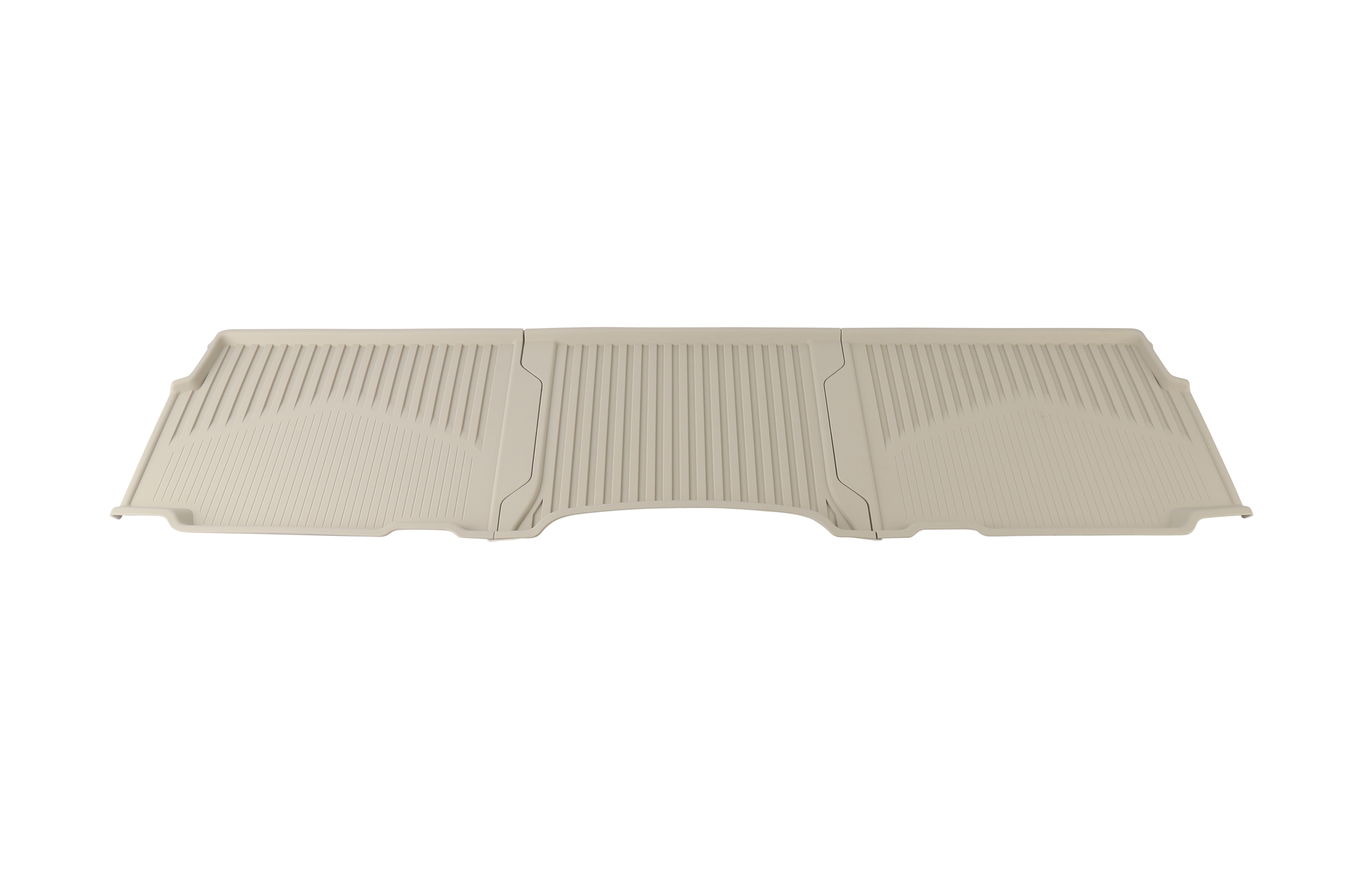 Third-Row Interlocking Premium All-Weather Floor Liner in Whisper Beige (for Models with Second-Row Executive Seating)