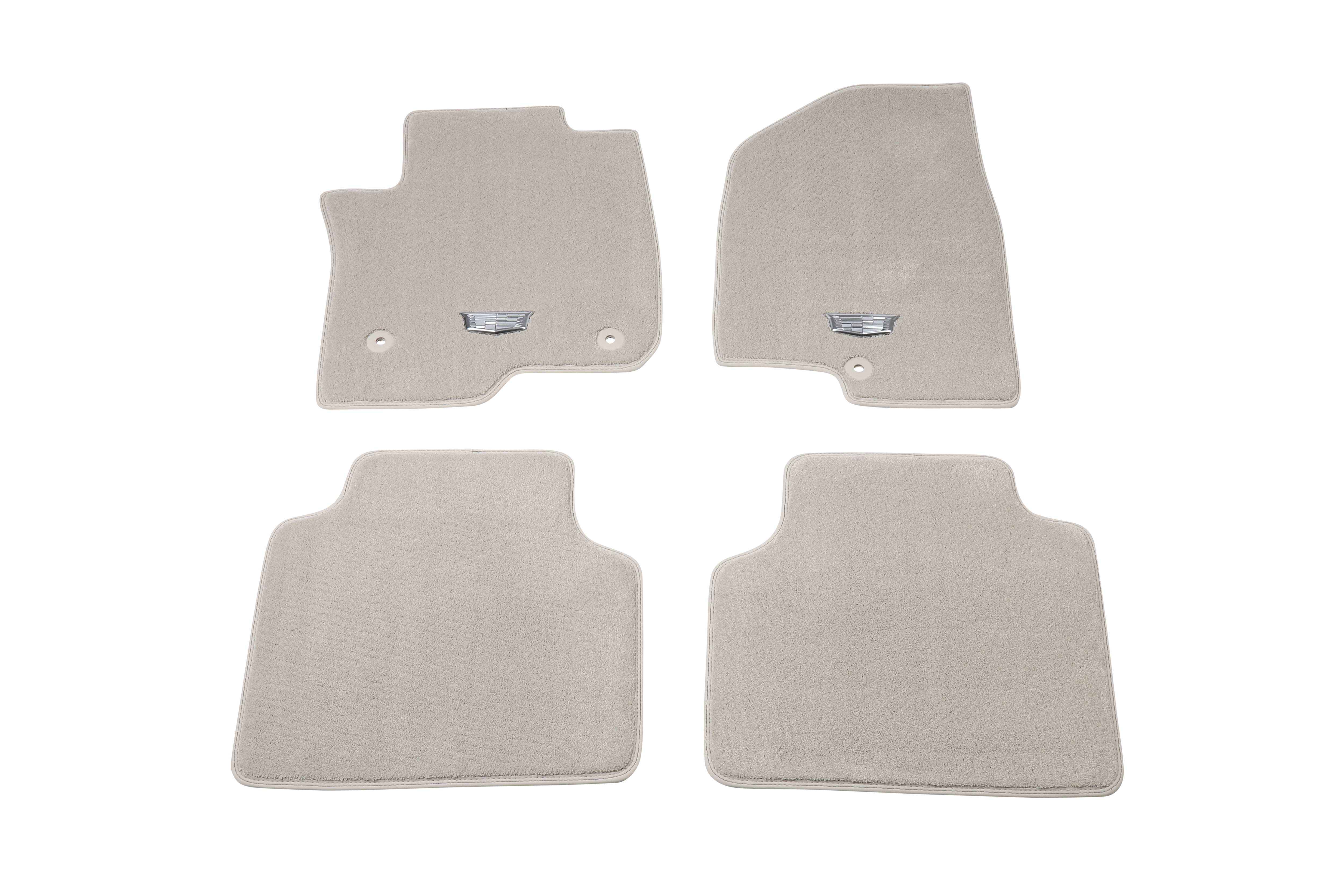 First- and Second-Row Carpeted Floor Mats in Whisper Beige (for Models with Executive Seating)
