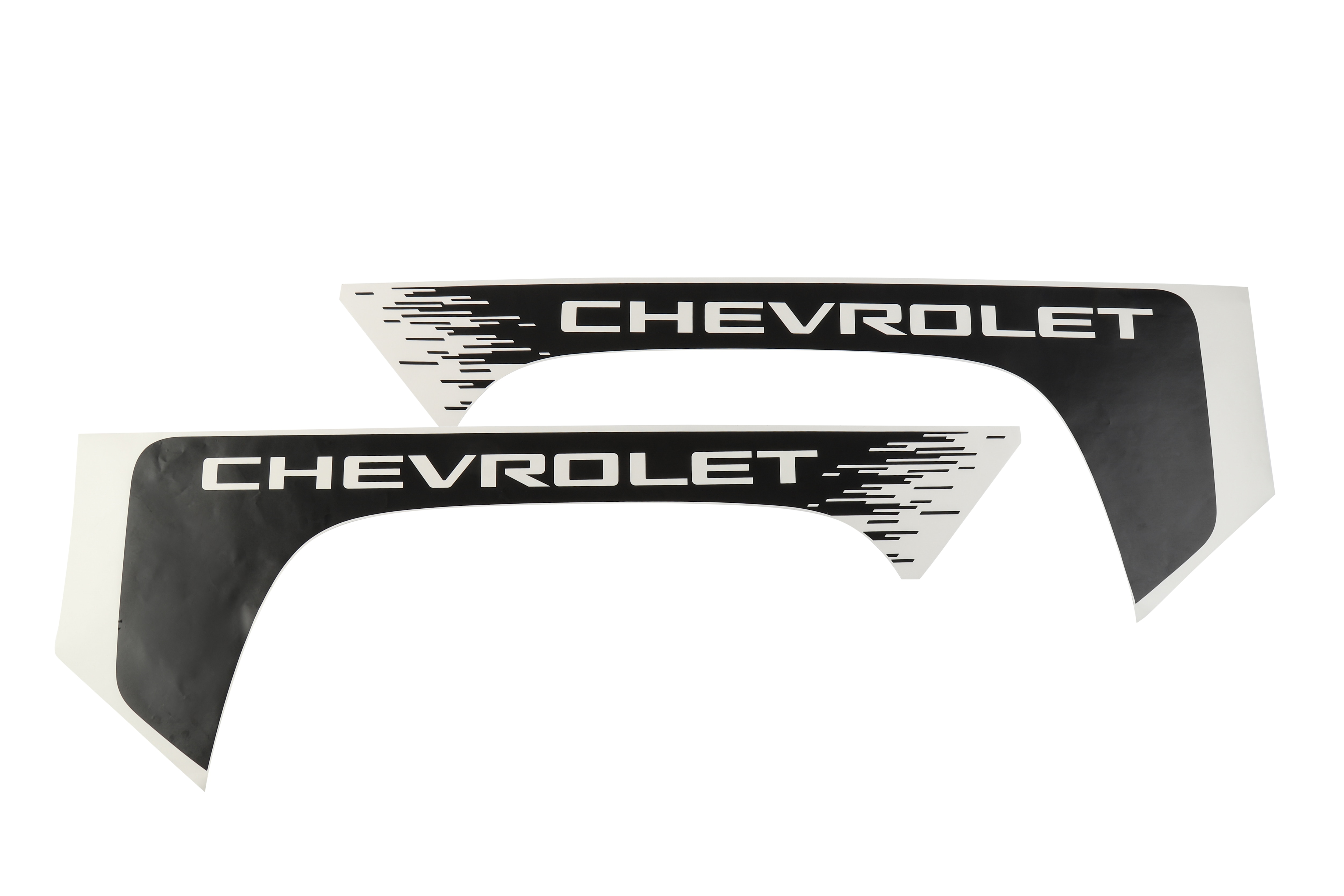 Bedside Decal Package in Black with Chevrolet Script