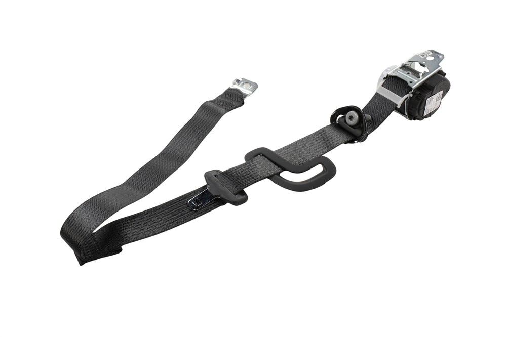 GM Genuine Parts Backen Black Rear Driver Side Seat Belt Refractor Kit
