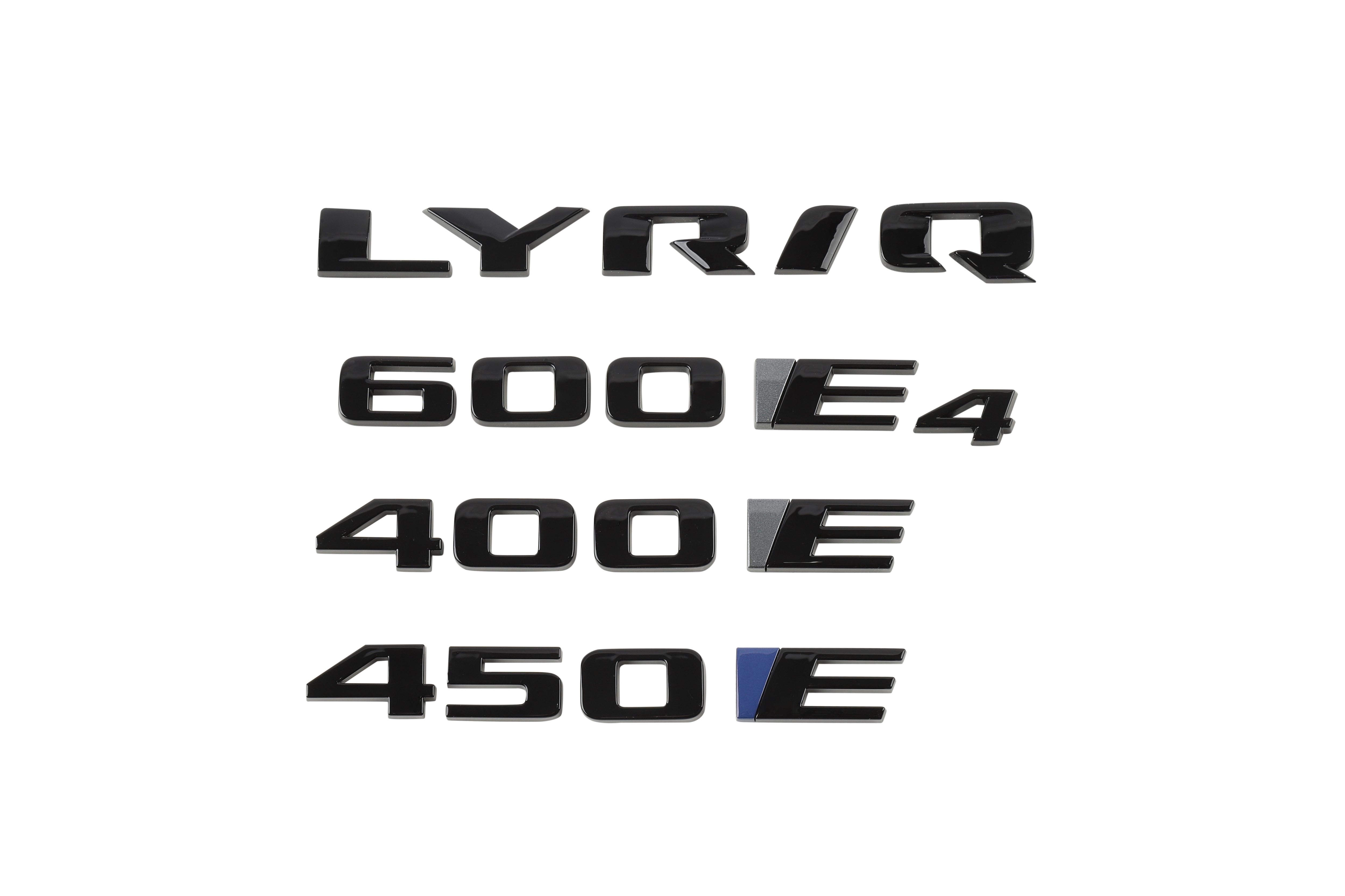 LYRIQ Emblems in Black