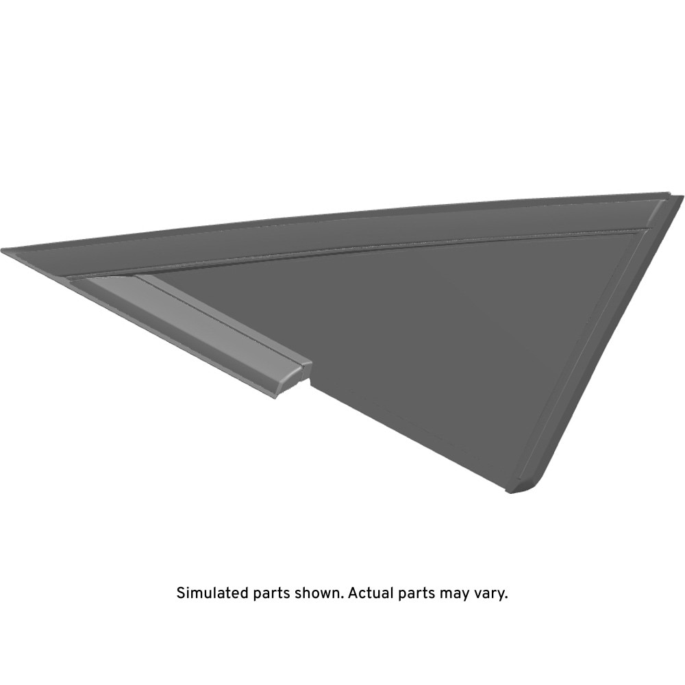 GM Genuine Parts Driver Side Windshield Pillar Stationary Window