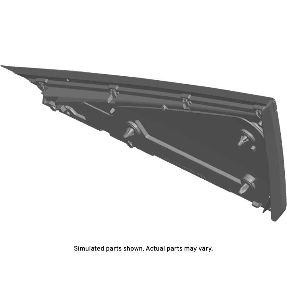 GM Genuine Parts Passenger Side Windshield Pillar Stationary Window