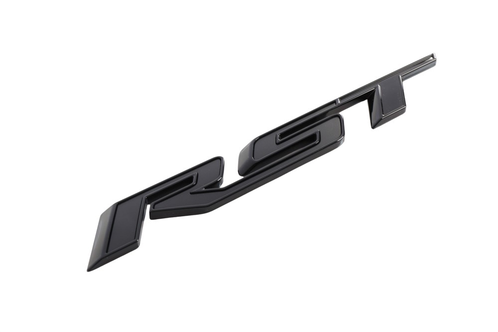 GM Genuine Parts Black Passenger Side Endgate Trim Level North America Plate