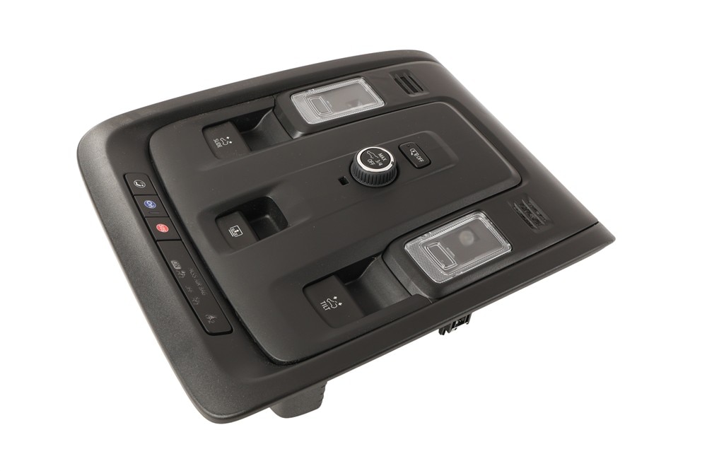 GM Genuine Parts Jet Black Roof Console