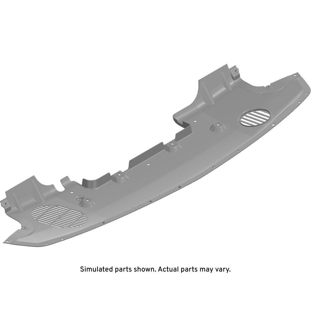 GM Genuine Parts Underbody Rear Air Deflector
