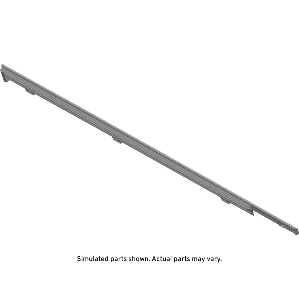 GM Genuine Parts Low Gloss Black Front Passenger Side Door Window Belt Reveal Molding