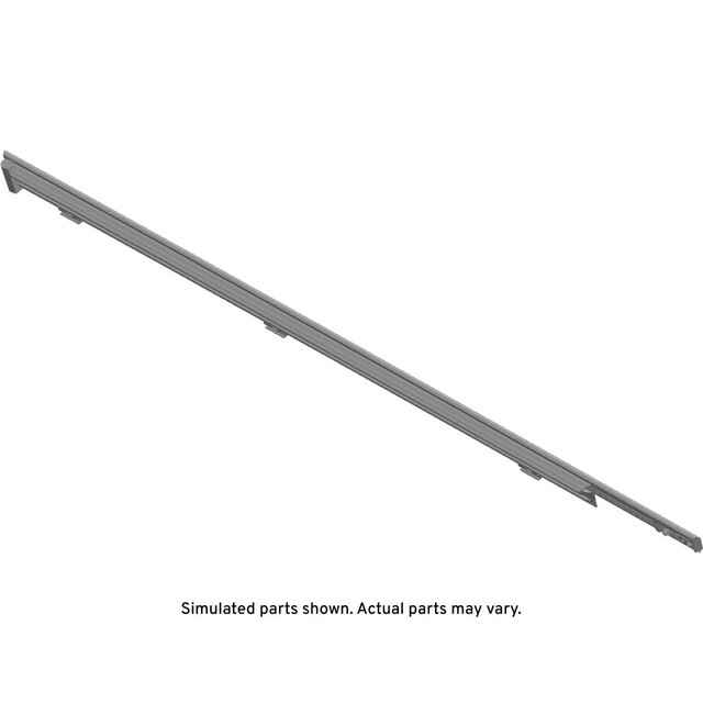 GM Genuine Parts Low Gloss Black Front Passenger Side Door Window Belt Reveal Molding