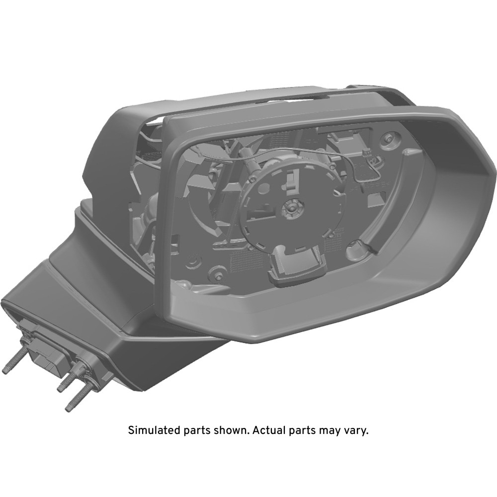 GM Genuine Parts Outside Rear Passenger Side View Mirror Housing