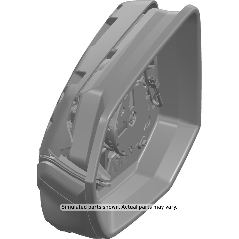 GM Genuine Parts Outside Rear Driver Side View Mirror Housing